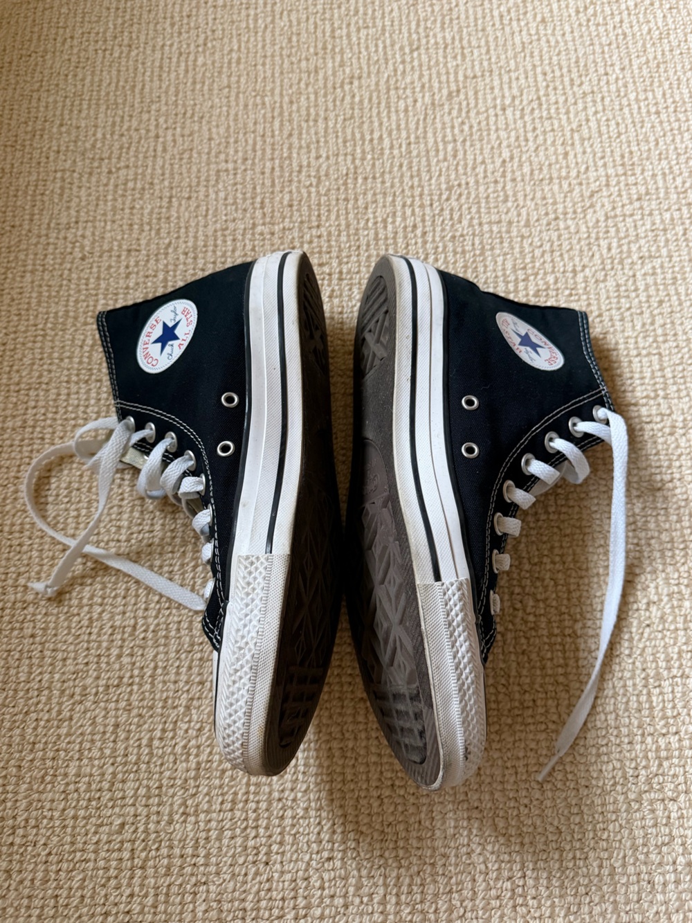 Converse Black High-Top Sneakers